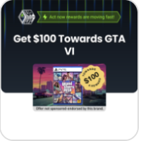 Rewards Giant $100 GTA VI US iOS/Android